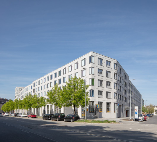 Ansicht Bauprojekt Radlkoferstraße.